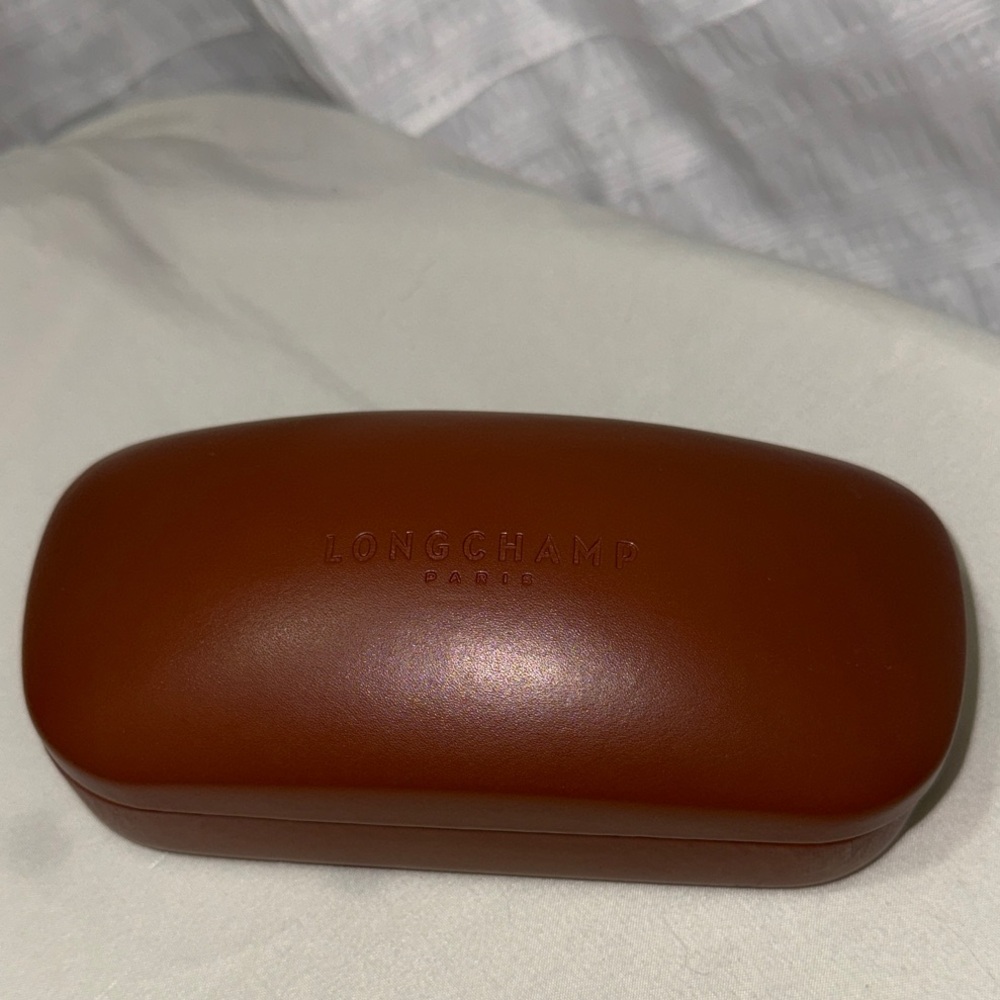 Longchamp Brown Eyewear Case